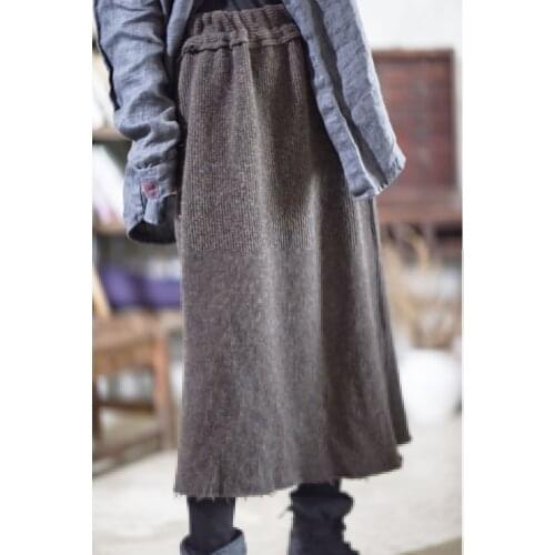 Женские трикотажные юбки Werainyee China At AliExpress