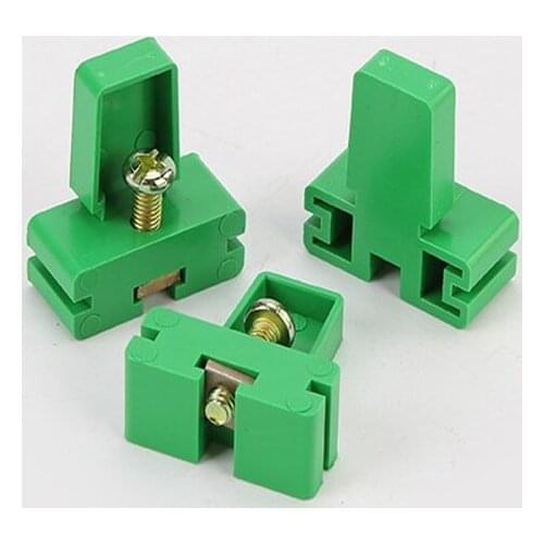 3pcs JF5 terminal terminal fastener high and low rail line fastener guide rail JH1 fastener G type guide rail plug