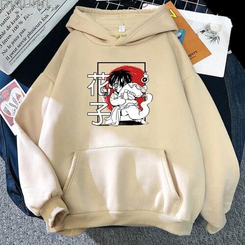 Toilet Bound Hanako Kun Print Anime Hoodies Women Kawaii Aesthetic Oversized Sweatshirt Streetwear Fashion Hip Hop Unisex Korean