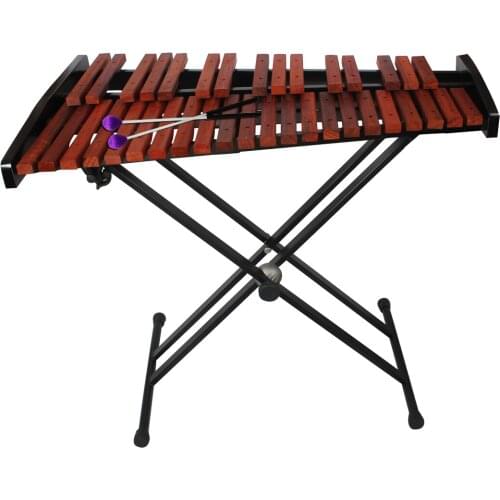 1 Pair Middle Marimba Stick Mallets Xylophone Glockensplel Mallet With Beech Handle Percussion Instrument Accessories Mallets