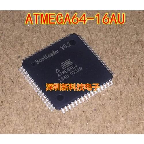 100% Original New 5pcs/lot ATMEGA64-16AU QFP64