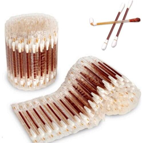 20Pcs Disposable Medical Iodine Cotton Stick Swab Home Disinfection Emergency