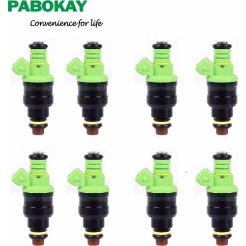 8 pieces x 42lb 440cc EV1 Fuel Injectors for GM LT1 LS1 LS6 Ford Mustang SOHC DOHC
