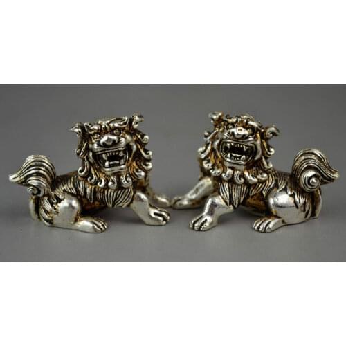 China es raro manual miao plata águila exorcismo de kirin estatua