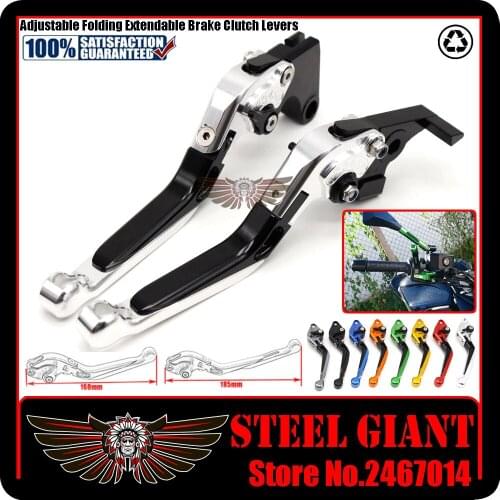 Free shipping CNC Foldable&Extendable Brake Clutch Levers fits For HONDA GROM MSX125 2014-2016 2015
