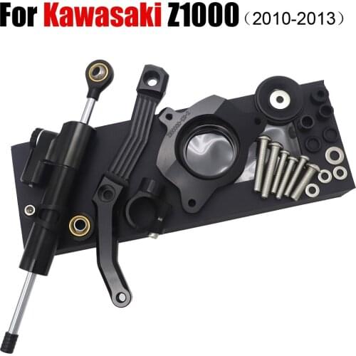 FREE SHIPPING For kawasaki Z1000 2010 2011 2012 2013 Motorcycle Aluminium Steering Stabilizer Damper Mounting Bracket