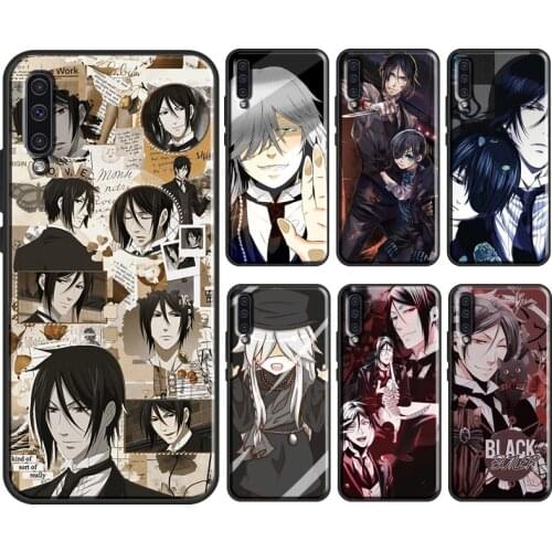 Black Butler Kuroshitsuji Sebastian Cover For Samsung Galaxy A52 A12 A32 A72 A10 A40 A50 A70 A21S A20e A11 A31 A41 A51 A71 Case