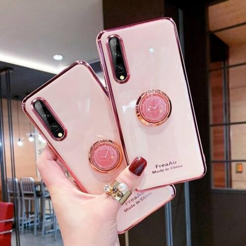 Ring Grip Kickstand Case For Samsung A50 A70 Galaxy A51 A71 A30 A50S A30S A70e A40 A21S A41 M31 M30 A81 A91 Phone Holder Cover