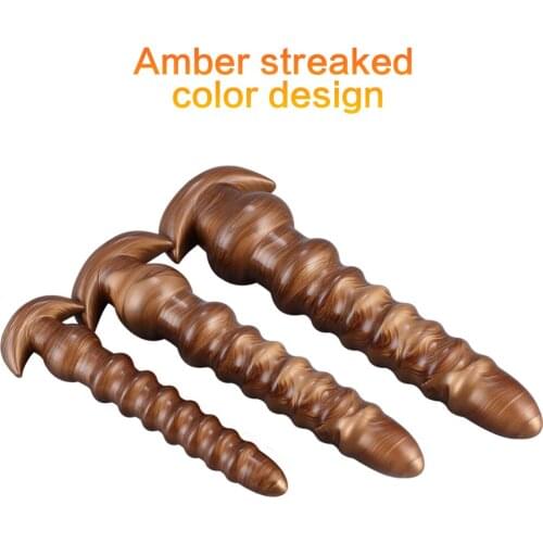 Long Anal Plug SM Anal Expander Dildo Anus Backyard Masturbator Butt Plug Prostate Massager Erotic Adult Sex Toys For Woman Men