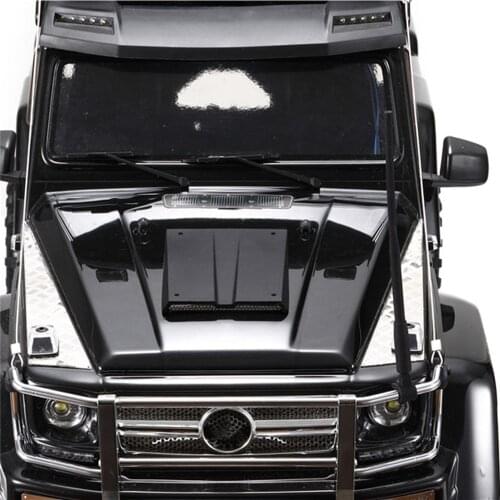 For 1/10 Axial TRX6 G63 6x6 SCX10 90046 TRX4 G500 4x4 RC4WD D90 RC Track Upgraded Parts Front Bar Antenna Decorative Antenna