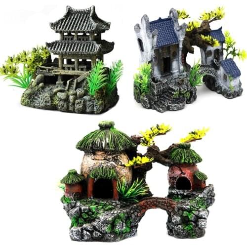 Aquarium Decoration Hollow Trunk Simulation Tree Log Wood Resin Landscape Fish Tank Landscaping Decorative Fish Tank Supplies