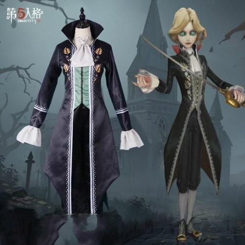 Anime Identity V Cosplay Costume Joseph Desaulniers New Skin Hunter Halloween Photographer Male Cos For Joseph Desaulniers
