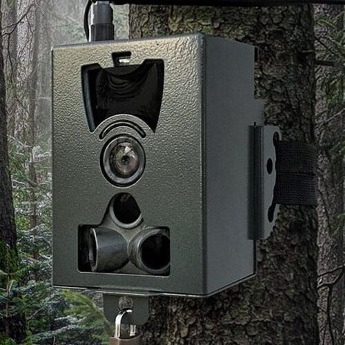 Metal Hunting Camera Protector Iron Box Safety Security Lock Case Accessories For HC801A/ HC801M/ HC801G/ HC-801LTE