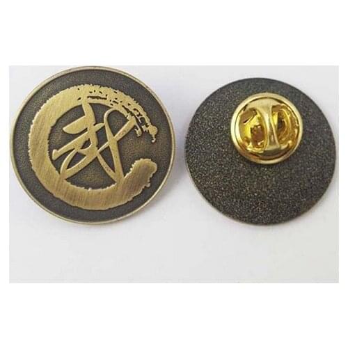 Custom silver/gold lapel pins metal pin badge