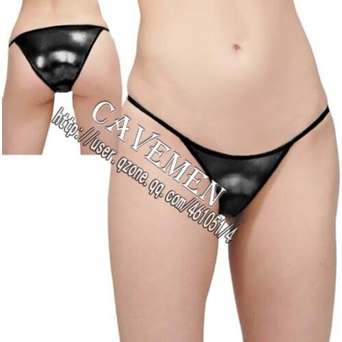 Charm Leather Triangle*1528 *Ladies G-string T-back Teddy Bikini Boxer Triangle Pajamas Skirt Suit Middle trousers Free Shipping