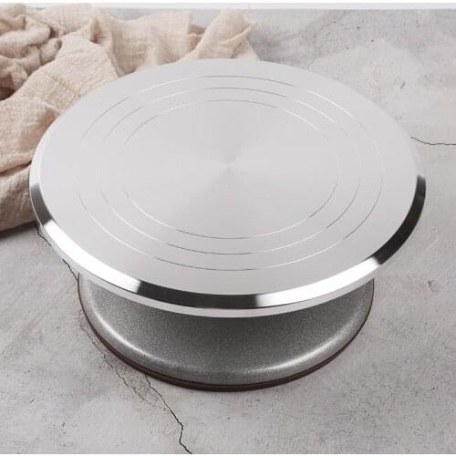 12inch Cake turntable flower mounting turntable flower mounting table household tools complete set of birthday tools