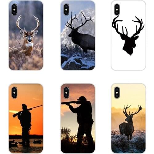 Browning Hunting Deer Head Transparent TPU Shell Cases For Samsung Galaxy J1 J2 J3 J4 J5 J6 J7 J8 Plus 2018 Prime 2015 2016 2017
