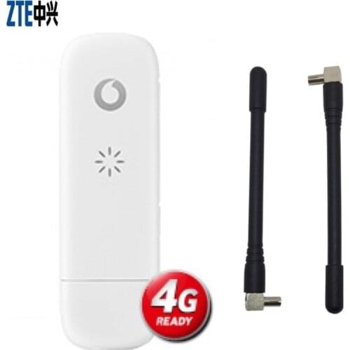 ZTE K5008-Z Vodafone UNLOCKED 4G CAT LTE USB Stick Dongle Modem plus 2pcs antenna