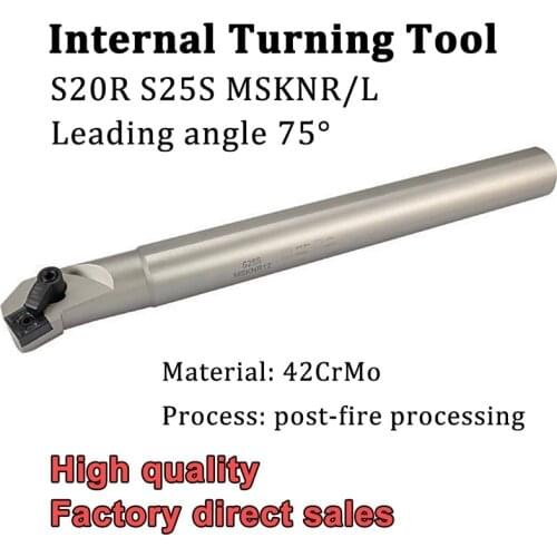 S20R MSKNR MSKNL 12 White Internal Turning Tool CNC Tool Holder For SNMG120404 SNMG120408 Carbide Inserts CNC Lathe Cutter Tools