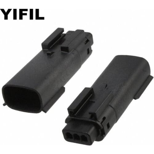 2/4/10pcs/lot Molex 3 Pin 3 Way Male Steering Machine Booster Pump Connector Plug For Ford Mondeo 33481-0301