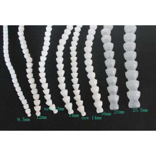 9.5MM--25.5MM 50cm/1meter/1.5meter/2meter/3meter/5meter/8meter/10meter toy skeleton joint for diy plush doll