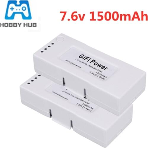 7.6V RC Lipo Battery For ZEROTECH Dobby Drone 7.6V 1500mah LiPo Battery For ZEROTECH Dobby Drone Spare Parts