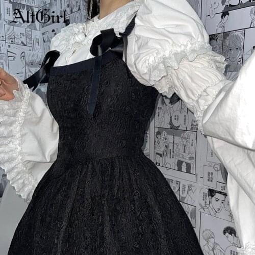 Черные блузки ALTGIRL China At AliExpress