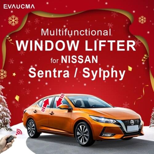 Remote Car Auto Power Window Closer Shut & Open Windows /Automatic Window Closer For N issan Sentra Sylphy Four Window Lift