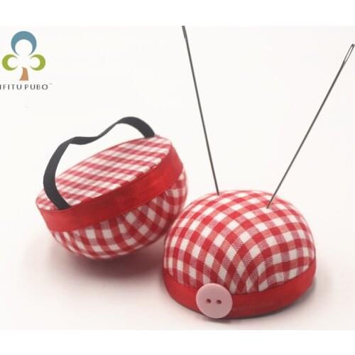 2Pcs/lot DIY Craft Needle Pincushions Holder Sewing Kit Needle Pad Ball shaped sewing tools Tailor Prevent injuries tools LYQ