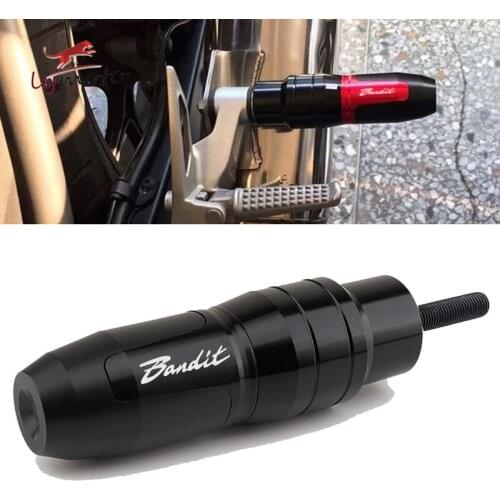 For SUZUKI BANDIT GSF 1250 S 1250 1200 250 400 650 GSX650F Motorcycle CNC Falling Protection Exhaust Slider Crash Pad Slider