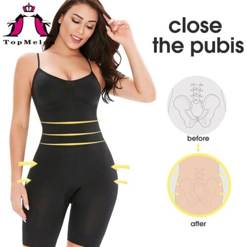 European and American large size seamless shapewear, waist reinforcement, abdomen and hip jumpsuit