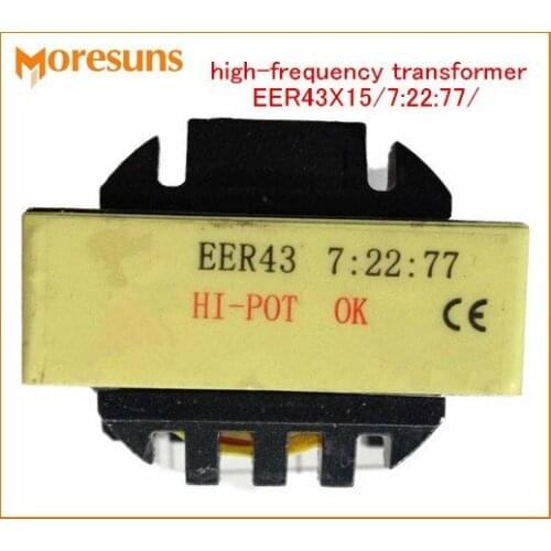 Inverter welding machine for argon arc welding plasma high-frequency transformer EER43X15/7:22:77/ high voltage transformer