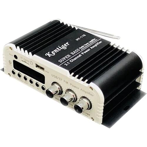 Kentiger-Hy-118 2.1+1 4 Channel Output Subwoofer Tf\Usb\Fm Audio Power Amplifier Stereo Amplificador