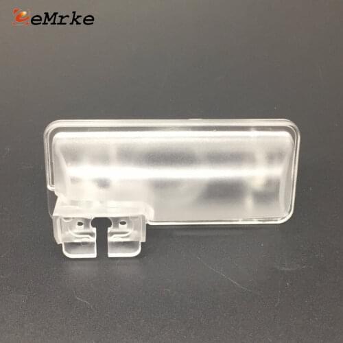 EEMRKE Car Rear View Camera Bracket License Plate Lights Housing Mount for Subaru Forester SH SJ Impreza Legacy Outback XV