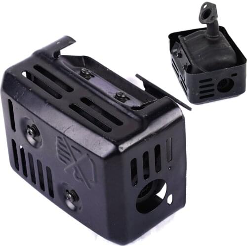 LETAOSK Exhaust Muffler System Fit for Honda GX120 GX160 GX200 5.5 HP 6.5 HPAccessories