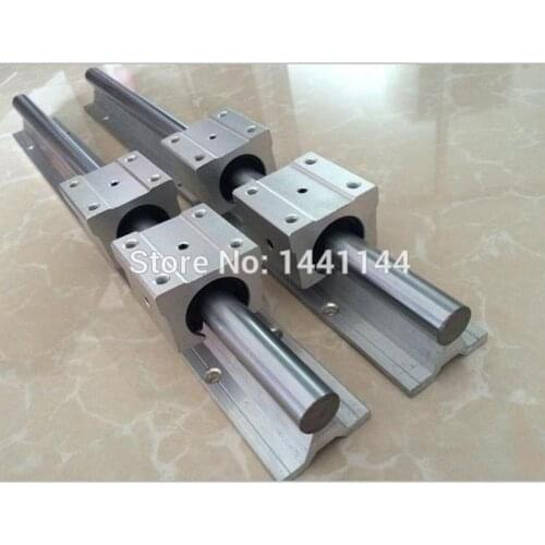 SBR16 linear guide rail: 2pcs SBR16 - 1000/1500mm linear guide + 8pcs SBR16UU block for cnc parts
