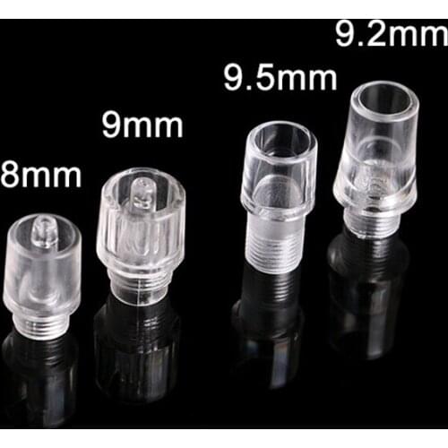 Tattoo Pen Machine Crystal Head Disposable 9mm Crystal Tip for Permanent Makeup Makeup Tube for Guide Pin Half Throwing Machine