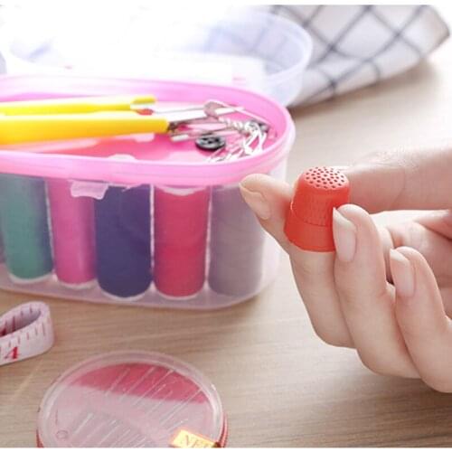Sewing Thread Box Set Sewing Accessories for Home Travel Easy to Carry Durable can CSV