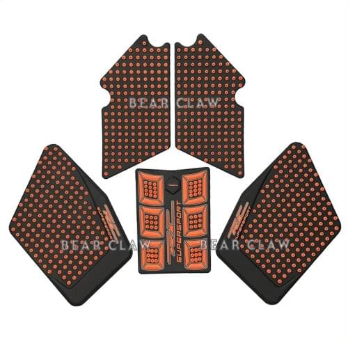 For KTM RC 200 RC390 2014-2017 Motorcycle Tank Pad Protector Sticker Decal Gas Knee Grip Tank Traction Pad Side