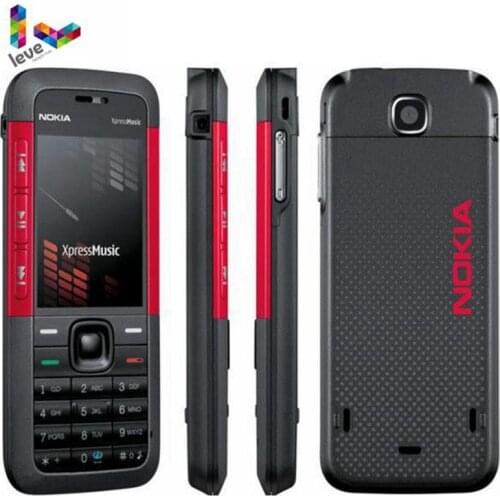 Nokia 5310 XpressMusic 5310XM Bluetooth Java MP3 Player Original Unlocked Refurbished Mobile Phone