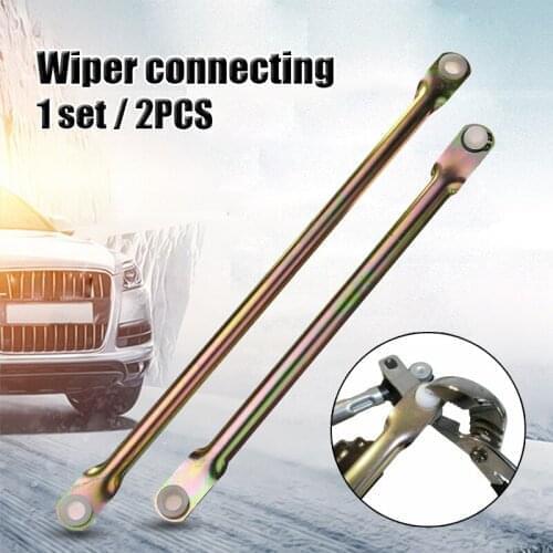2pcs Set Car Wiper Motor Linkage Push Rods Wiper Blades for Vauxhall 05-09 VECTRA C SIGNUM M8617