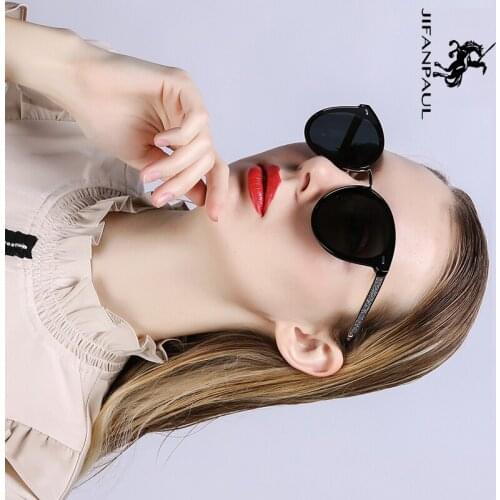 JIFANPAUL Fashion Square Sunglasses Mens Retro Sunglasses Brand Designer Design Retro Vintage Mens summer Glasses Driving
