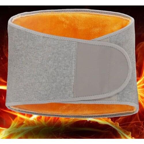 Thicken Plush Waist Warm Abdominal Belt Protector Band Kidney Brac