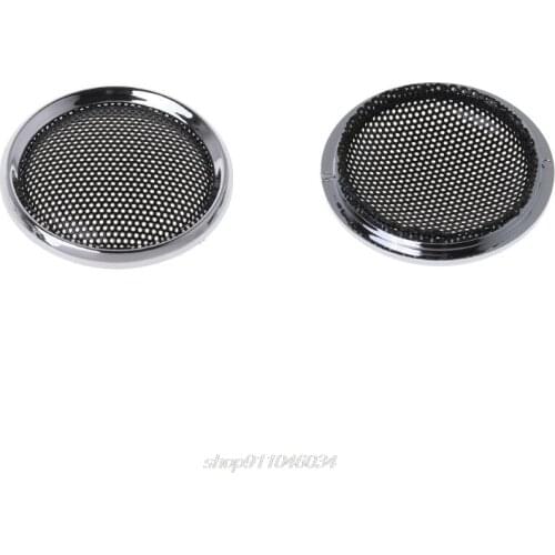 2PCS Speaker Cover Tweeter Grill Mesh Mesh Protection Grids Speakers Loudspeaker Mini 1 Inch DIY D10 20 Dropshipping