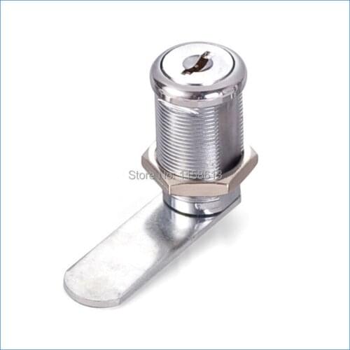 10 pieces 30mm round head keyed alike tubular cabinet cam lock toolbox cash box lock