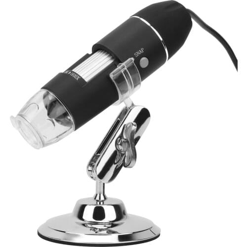 Brand New S4T-30W-D 1600X USB Zoom 8 LED Microscope Digital Magnifier Endoscope Camera Video W/Stand