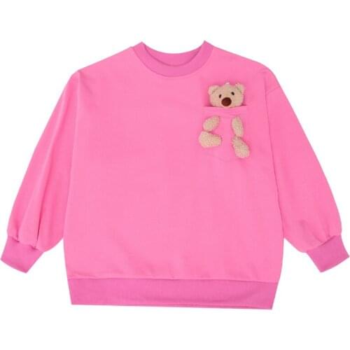 Kids Clothes Girls Halloween Cute Loose Korean Style Sweater Dress Spring Autumn Long Sleeves Teenage Girls Clothes 10 12 Years