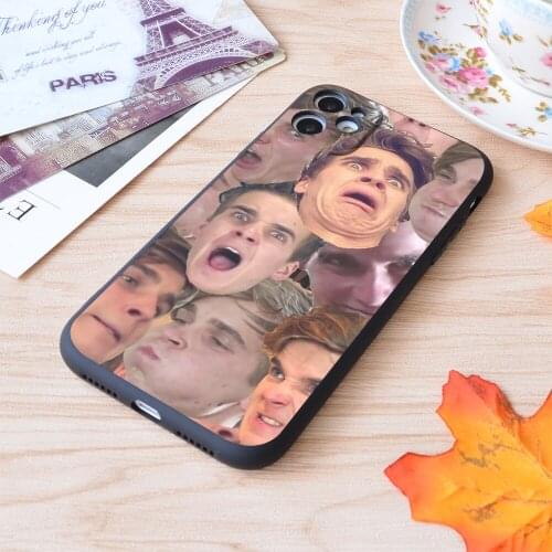 For iPhone Joe Sugg Faces Print Soft Matt Apple iPhone Case