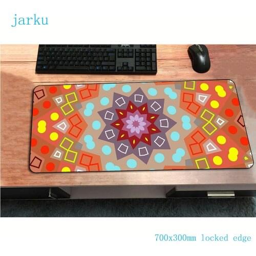 Shapes mouse pad gamer Adorable mousepad rubber desk mat 700x400mm gaming accessories HD pattern keyboard mat oversized