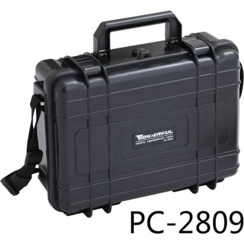 0.8kg 274*218*93mm Abs Plastic Sealed Waterproof Safety Equipment Case Portable Tool Box Dry Box Outdoor Equipment